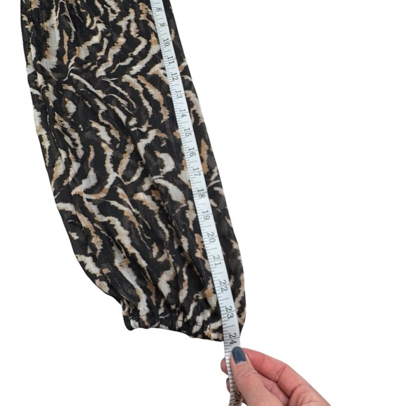 Sofia Jeans Women's Empire Dress Long Sleeves Mid Calf Length XXL Leopard Z78 - Picture 7 of 12